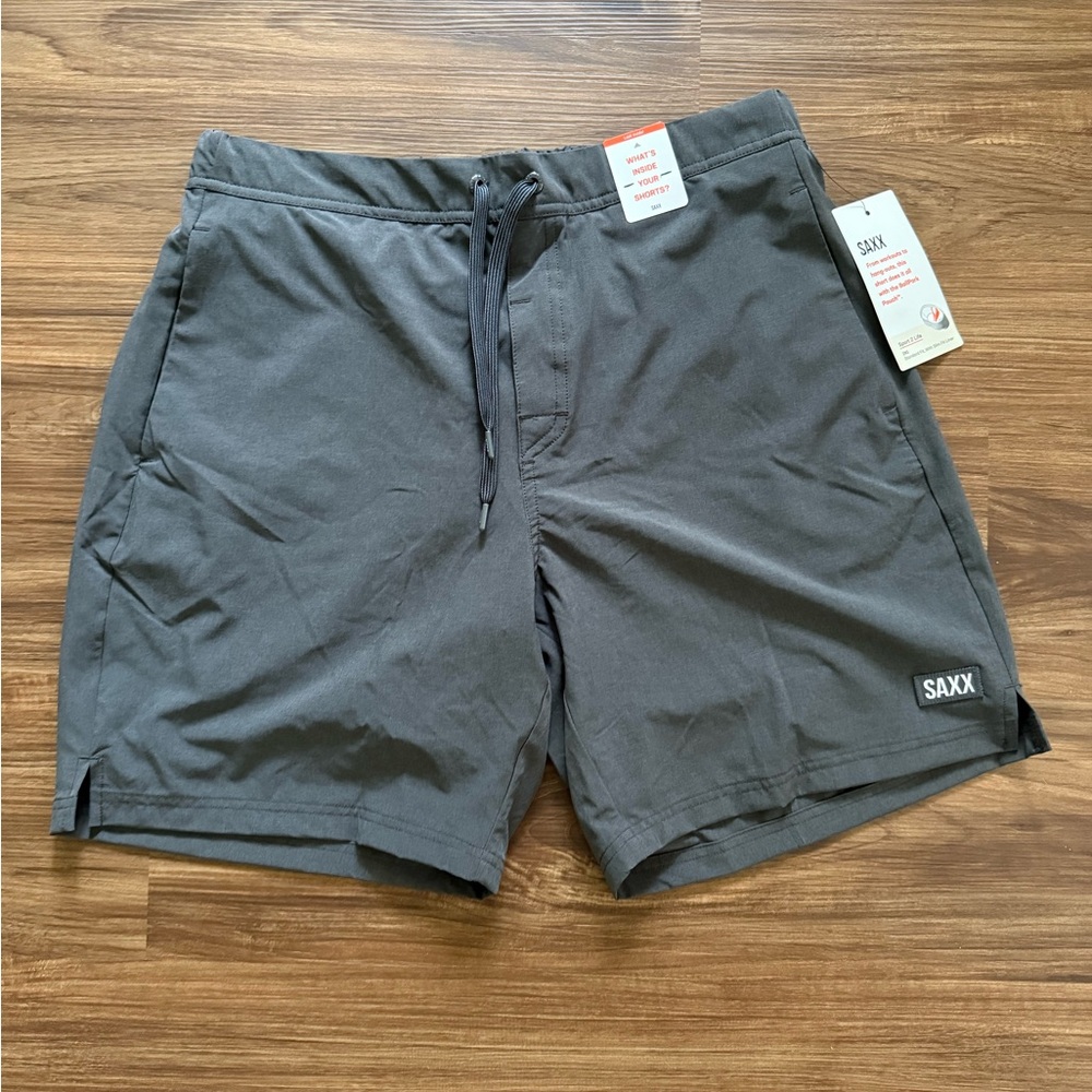 NWT Saxx Dark Gray SPORT 2 LIFEShorts